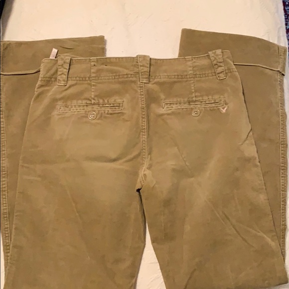 American Eagle tan corduroy -size 8 - Picture 2 of 4